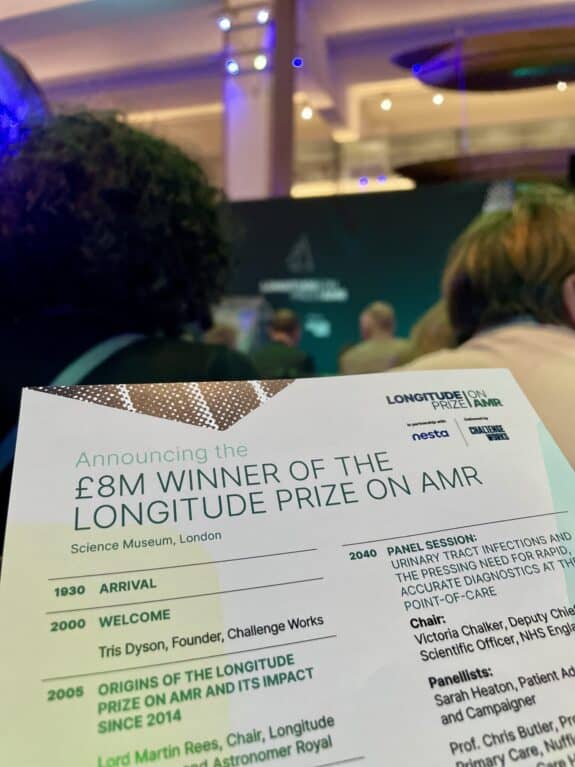 Longitude prize on AMR